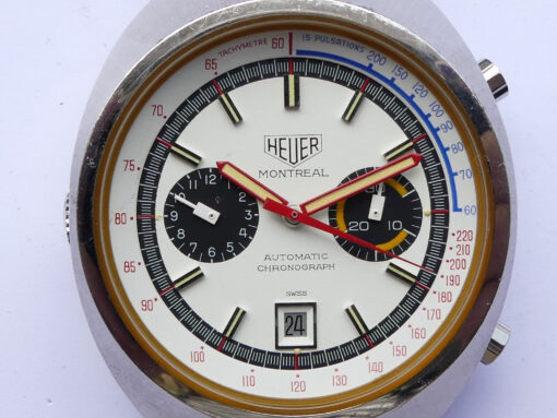 Heuer Montreal Ref. 110.503W Vintage – Bild 3