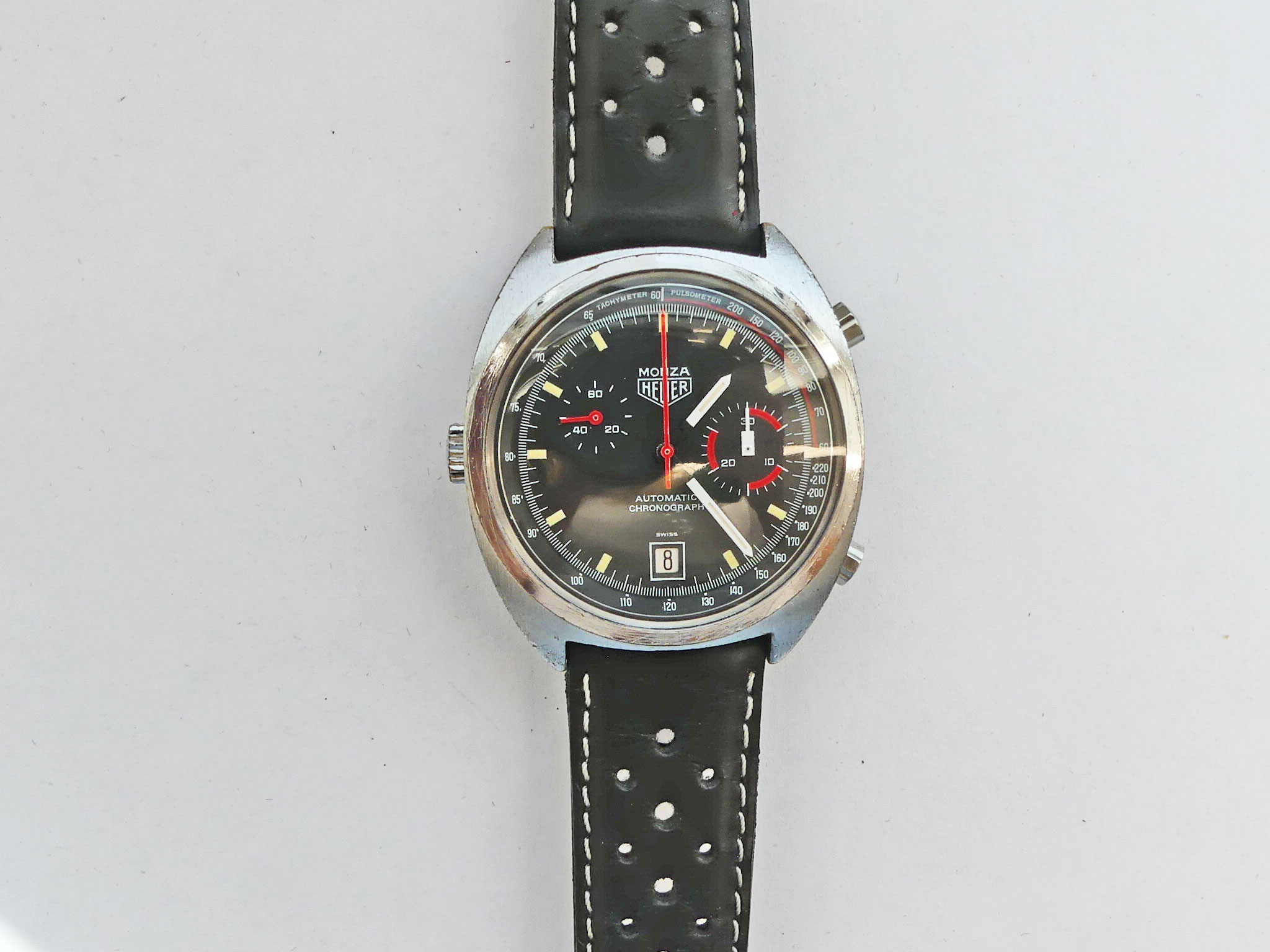 Heuer Monza "Niki Lauda" Ref. 150.511 Vintage Chrome – Bild 14