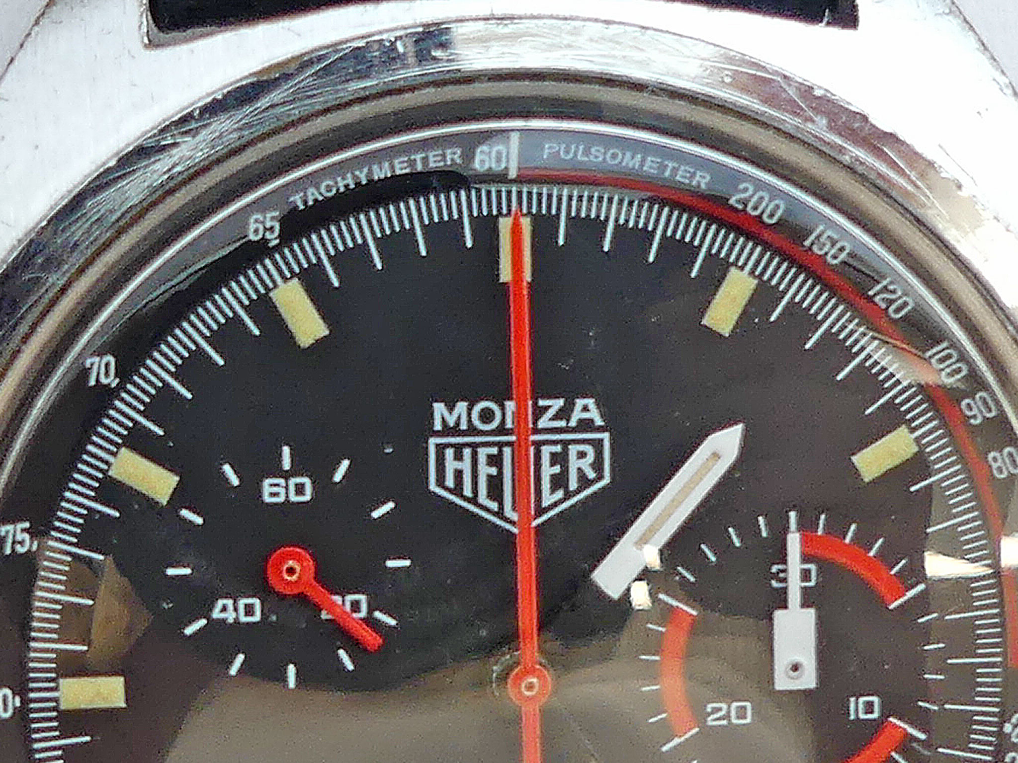 Heuer Monza "Niki Lauda" Ref. 150.511 Vintage Chrome – Bild 3