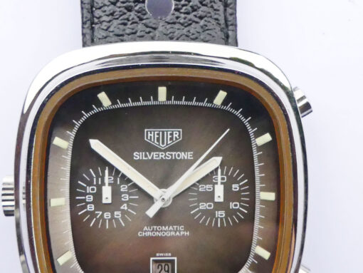 NOS Vintage Heuer Silverstone Ref. 110.313F Chronograph – Bild 3