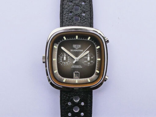 NOS Vintage Heuer Silverstone Ref. 110.313F Chronograph – Bild 7