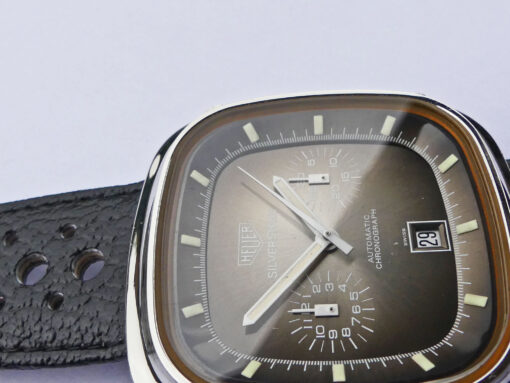 NOS Vintage Heuer Silverstone Ref. 110.313F Chronograph – Bild 8