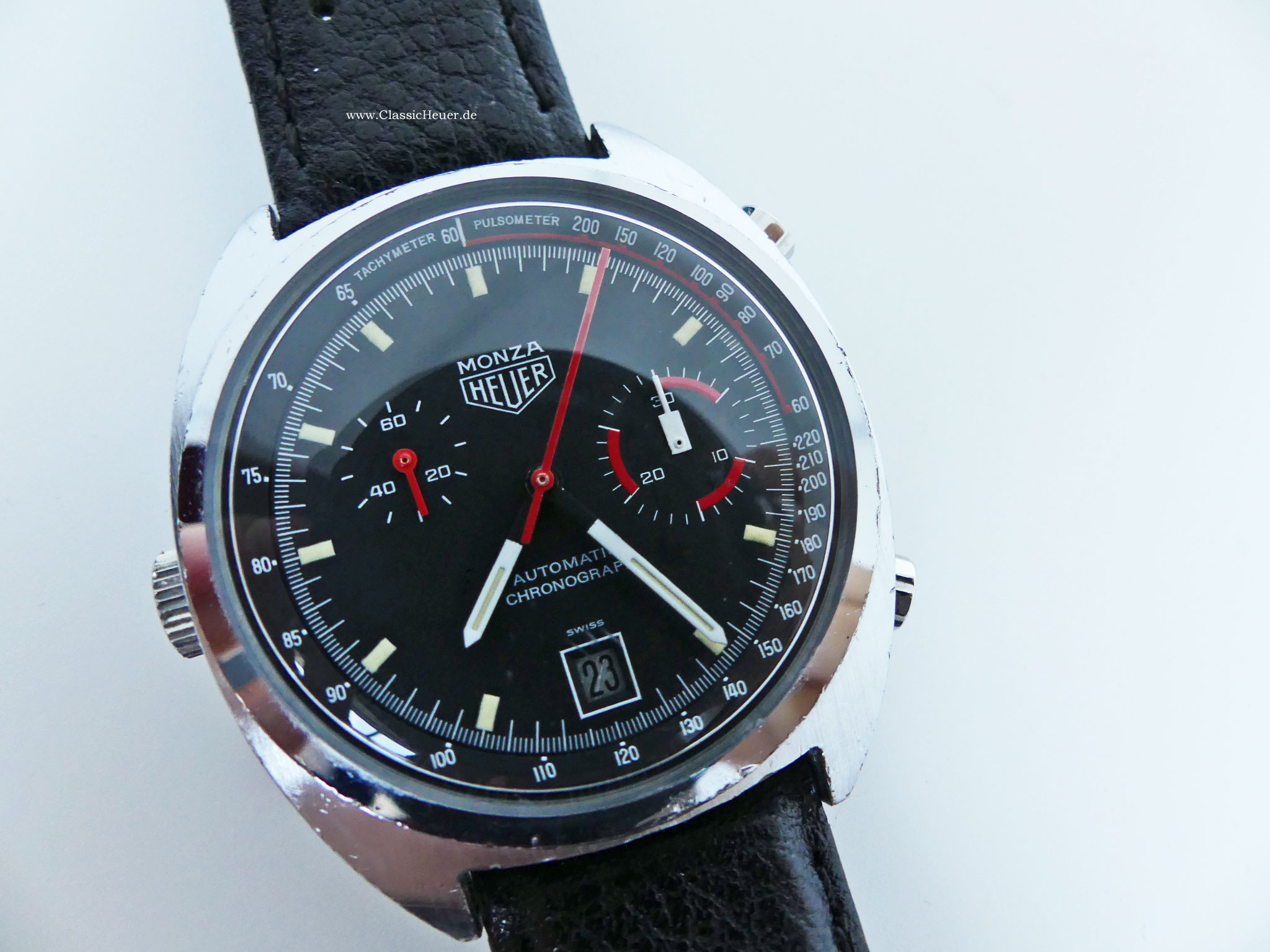 Heuer Monza “niki Lauda” Ref 150511 Vintage Chrome Classicheuer