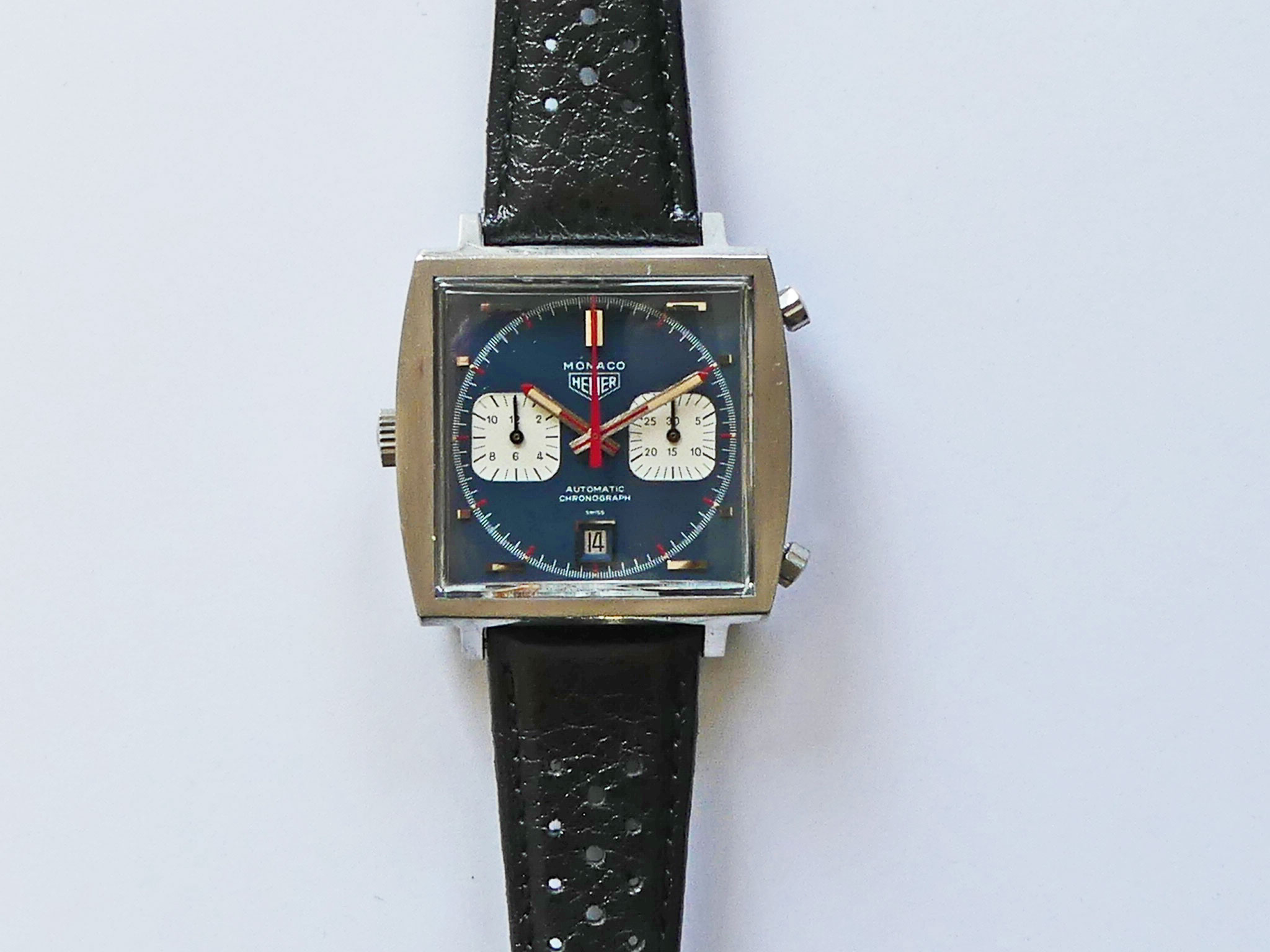 Vintage Heuer Monaco Ref. 1133B chronograph – Bild 15