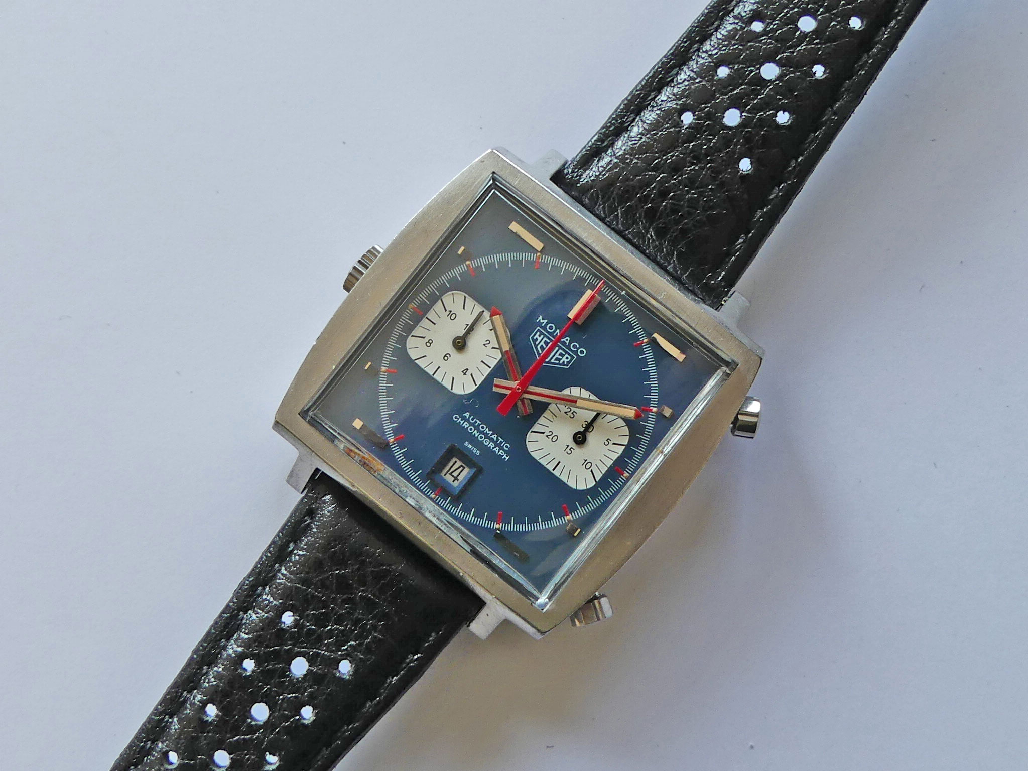 Vintage Heuer Monaco Ref. 1133B chronograph – Bild 16