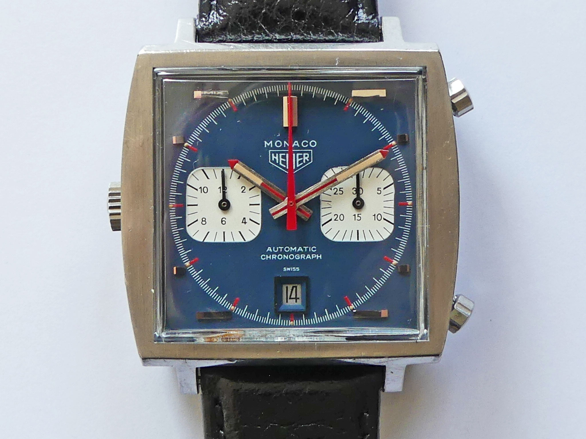 Vintage Heuer Monaco Ref. 1133B chronograph