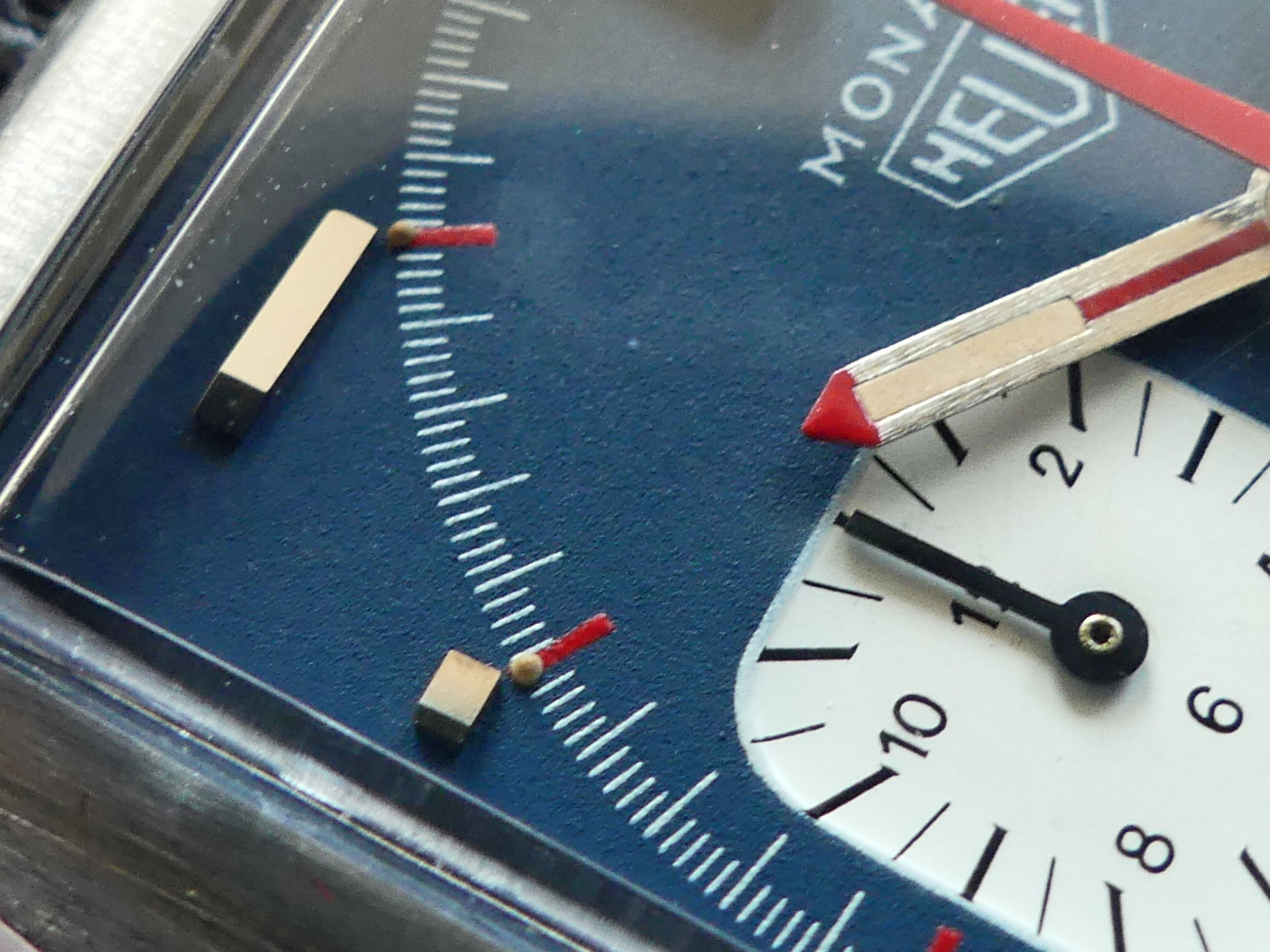 Vintage Heuer Monaco Ref. 1133B chronograph – Bild 4