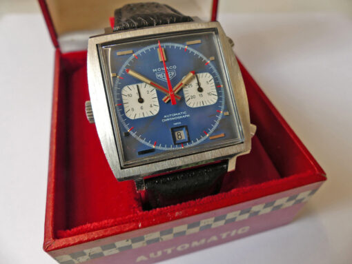 Vintage Heuer Monaco "Steve McQueen" Ref. 1133B Chronograph