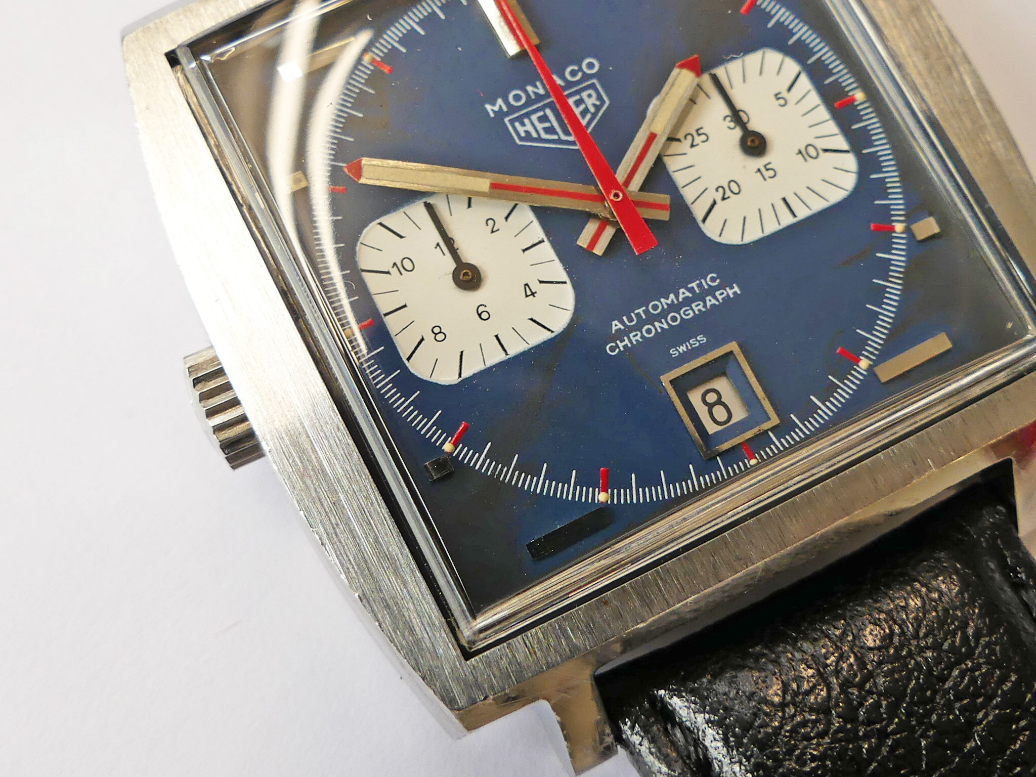 Vintage Heuer Monaco "Steve McQueen" Ref. 1133B Chronograph - Image 18