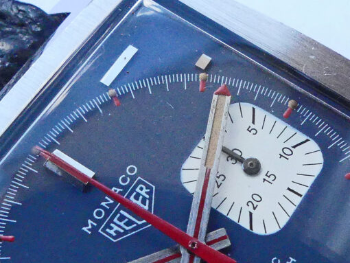 Vintage NOS Heuer Monaco "Steve McQueen" Ref. 1133B Chronograph – Bild 3