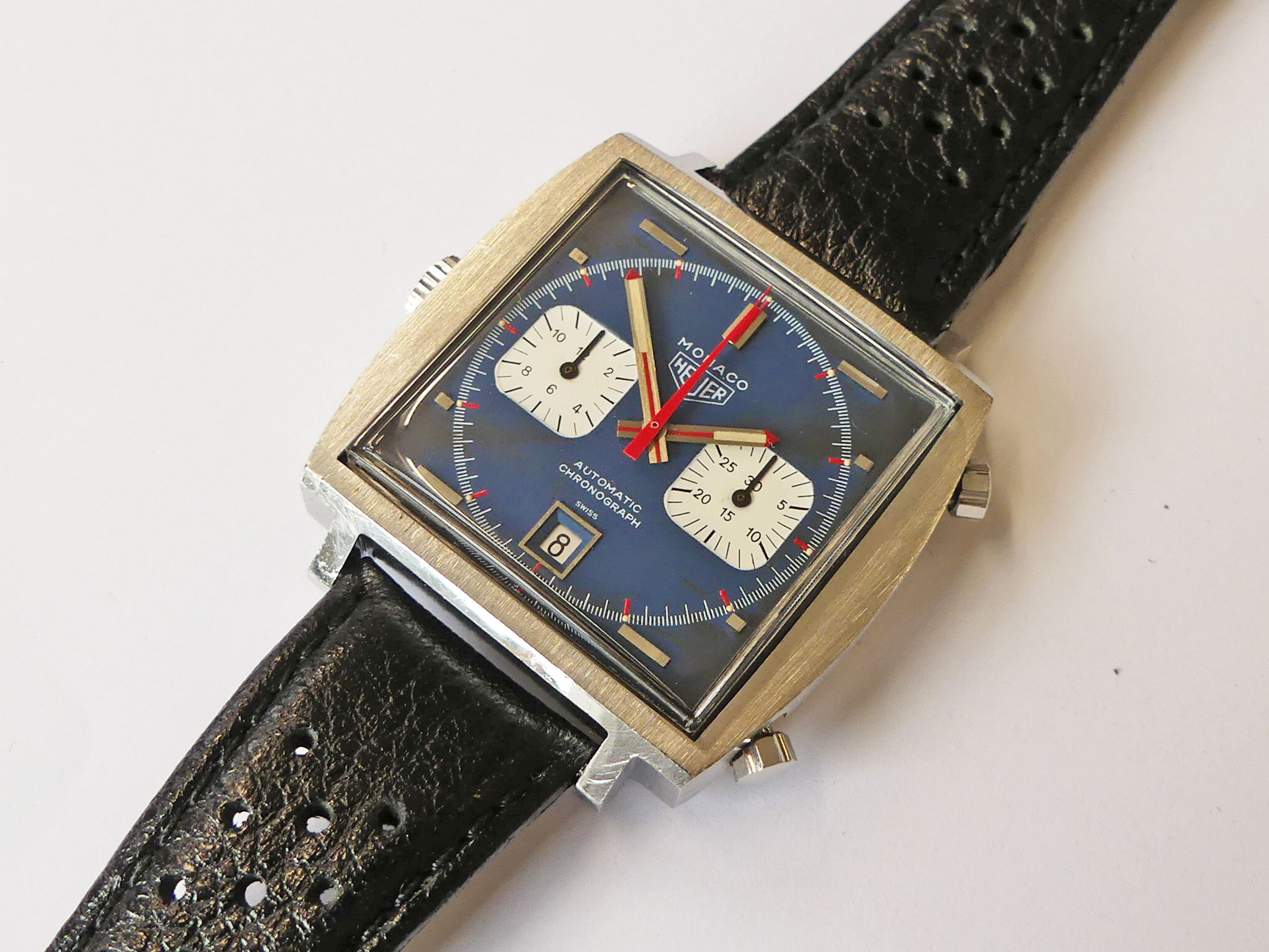 Vintage Heuer Monaco "Steve McQueen" Ref. 1133B Chronograph - Image 20