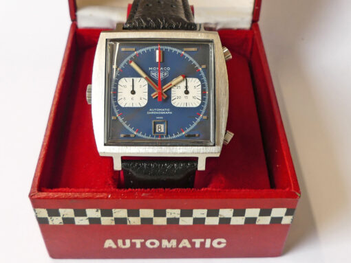 Vintage Heuer Monaco "Steve McQueen" Ref. 1133B Chronograph - Image 21