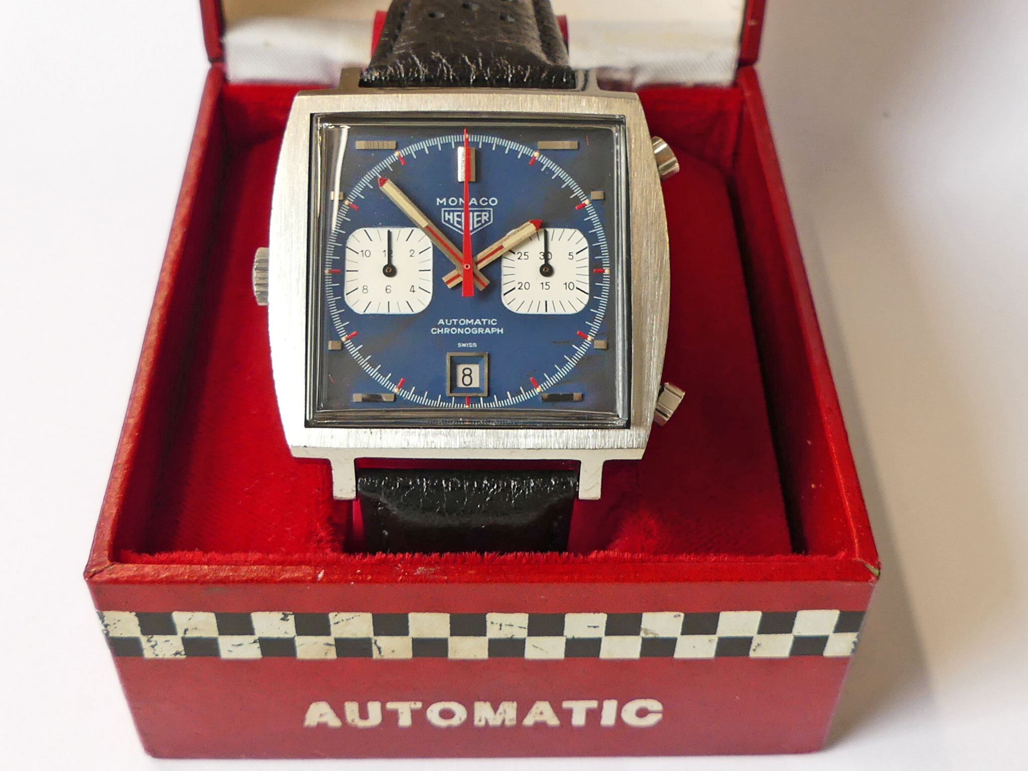 Vintage Heuer Monaco "Steve McQueen" Ref. 1133B Chronograph - Image 21
