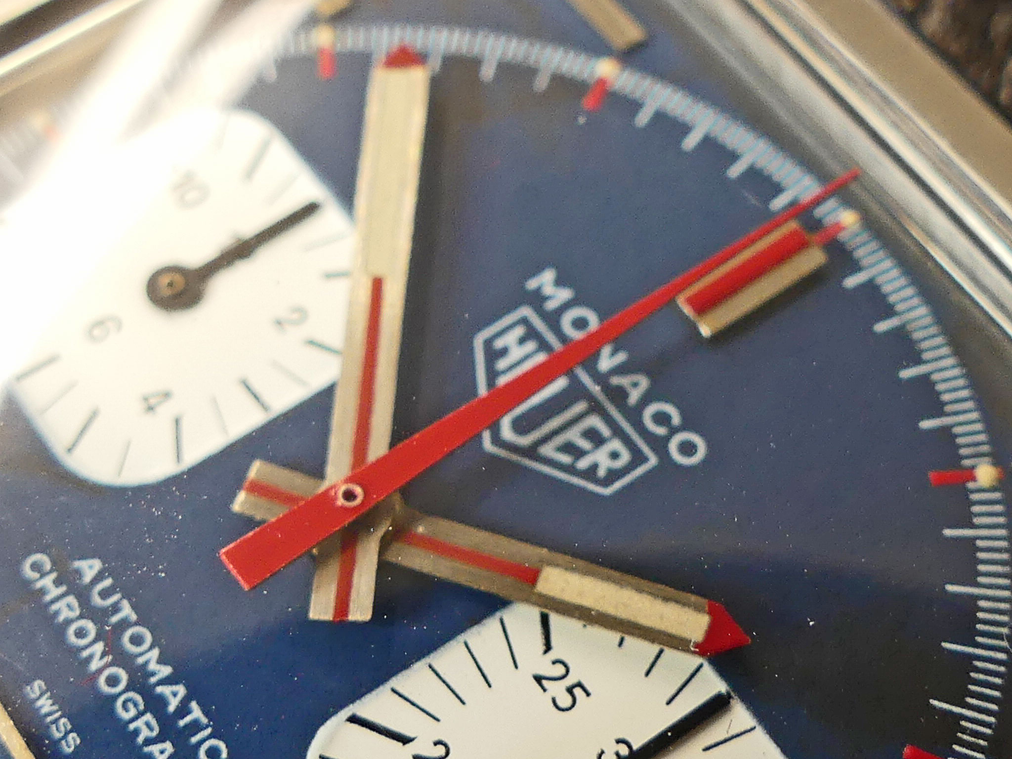 Vintage Heuer Monaco "Steve McQueen" Ref. 1133B Chronograph - Image 4