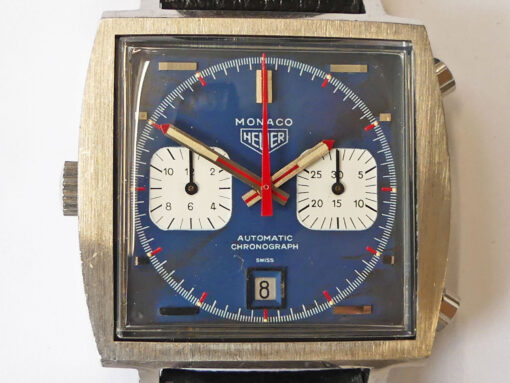 Vintage Heuer Monaco "Steve McQueen" Ref. 1133B Chronograph - Image 5