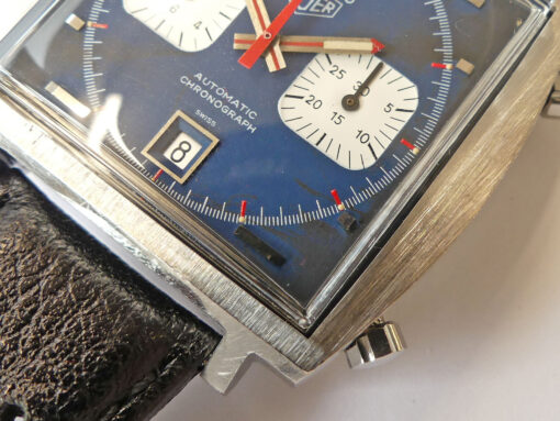 Vintage Heuer Monaco "Steve McQueen" Ref. 1133B Chronograph - Image 9