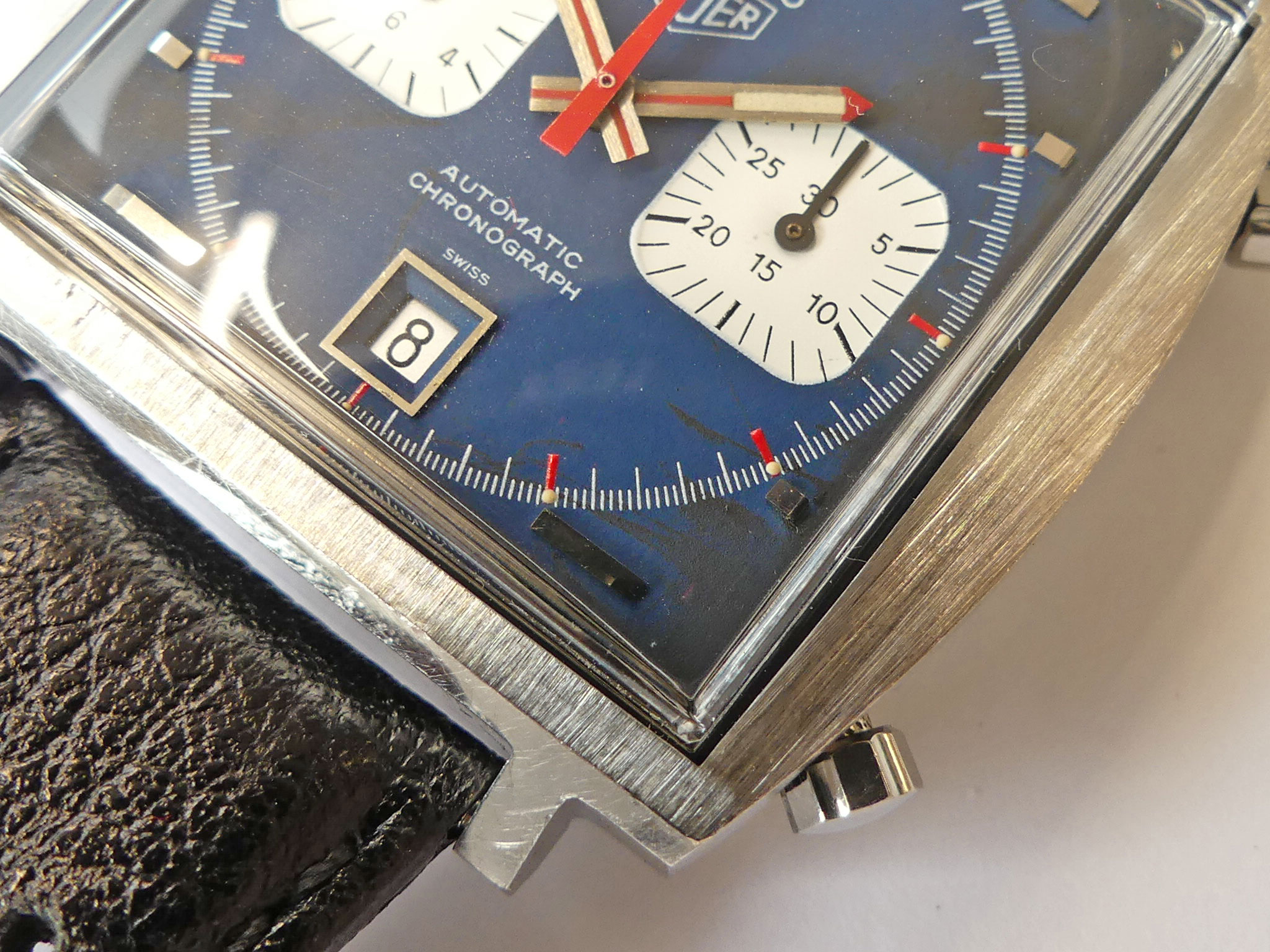 Vintage Heuer Monaco "Steve McQueen" Ref. 1133B Chronograph - Image 9