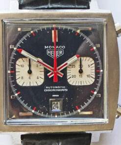 Vintage Heuer Monaco "Steve McQueen" Transitional Ref. 1133B Chronograph