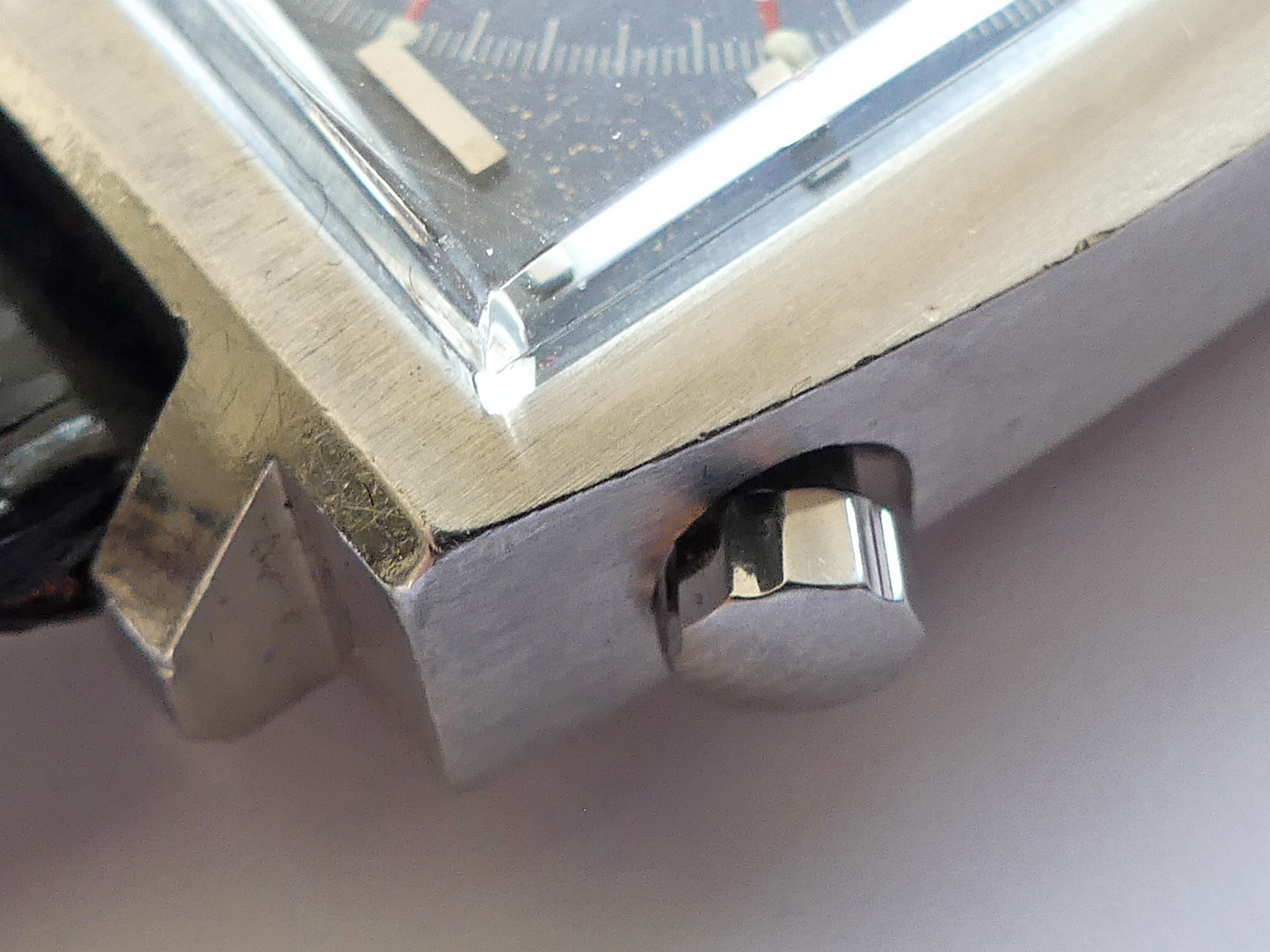 Vintage Heuer Monaco "Steve McQueen" Transitional Ref. 1133B Chronograph – Bild 9