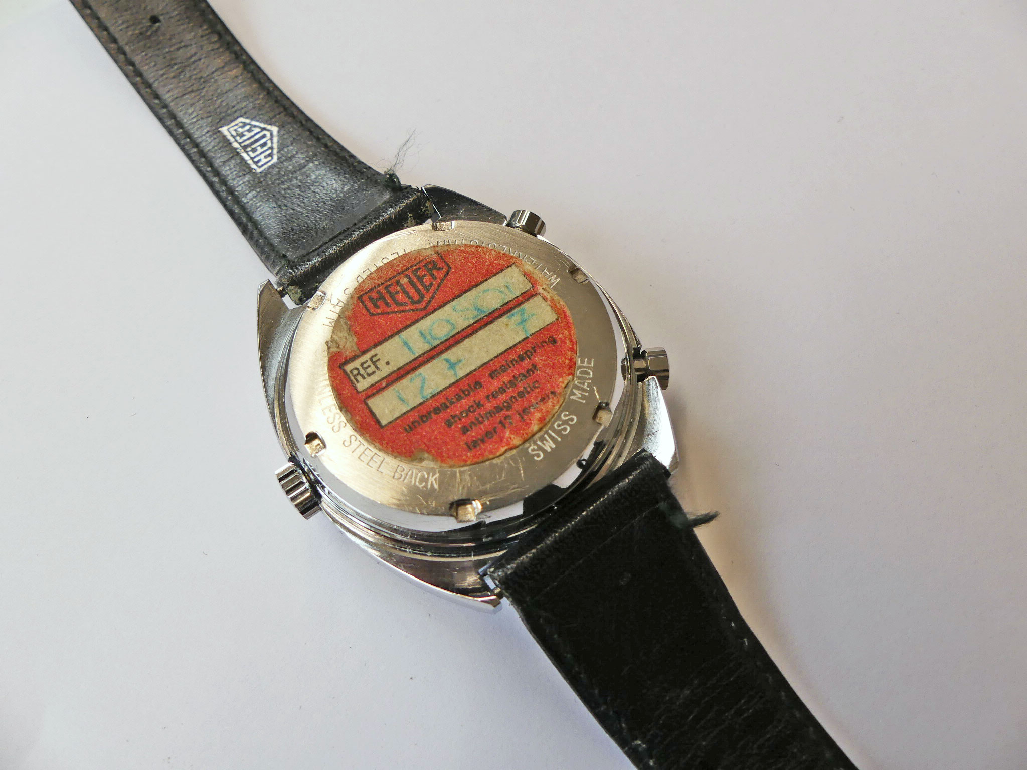 Heuer Monza Ref. 110.501 Vintage NOS – Bild 9