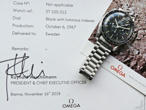 Omega Speedmaster Professional ST105.012 "Moonwatch" – Bild 4