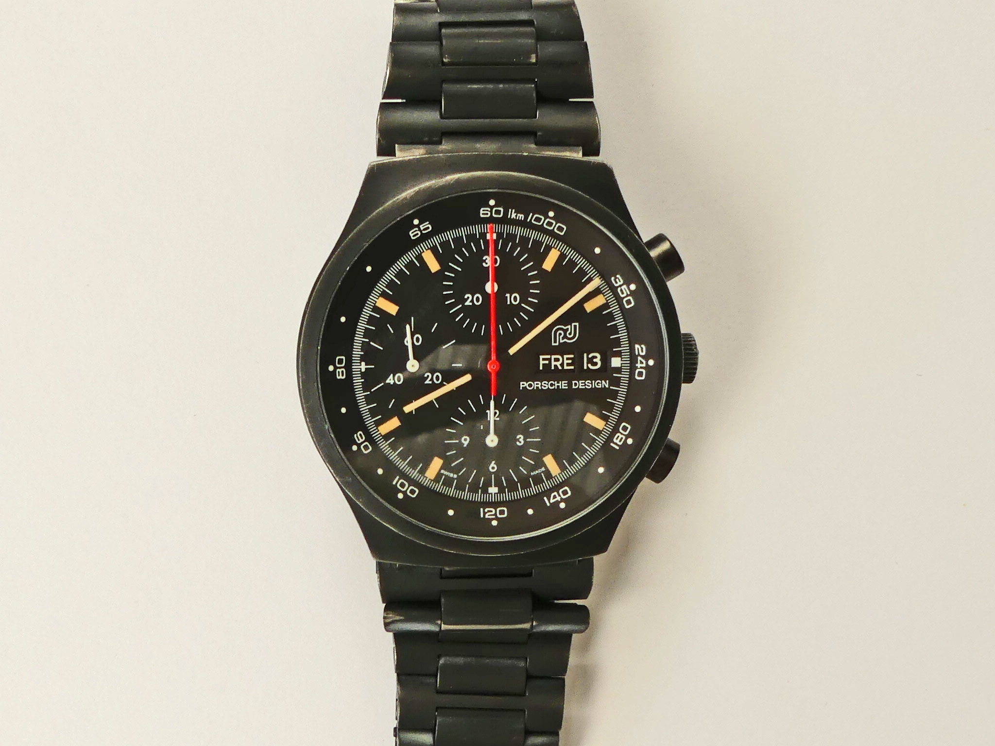 Orfina Porsche Design Vintage "TOP GUN" Chronograph Ref. 7750 – Bild 2