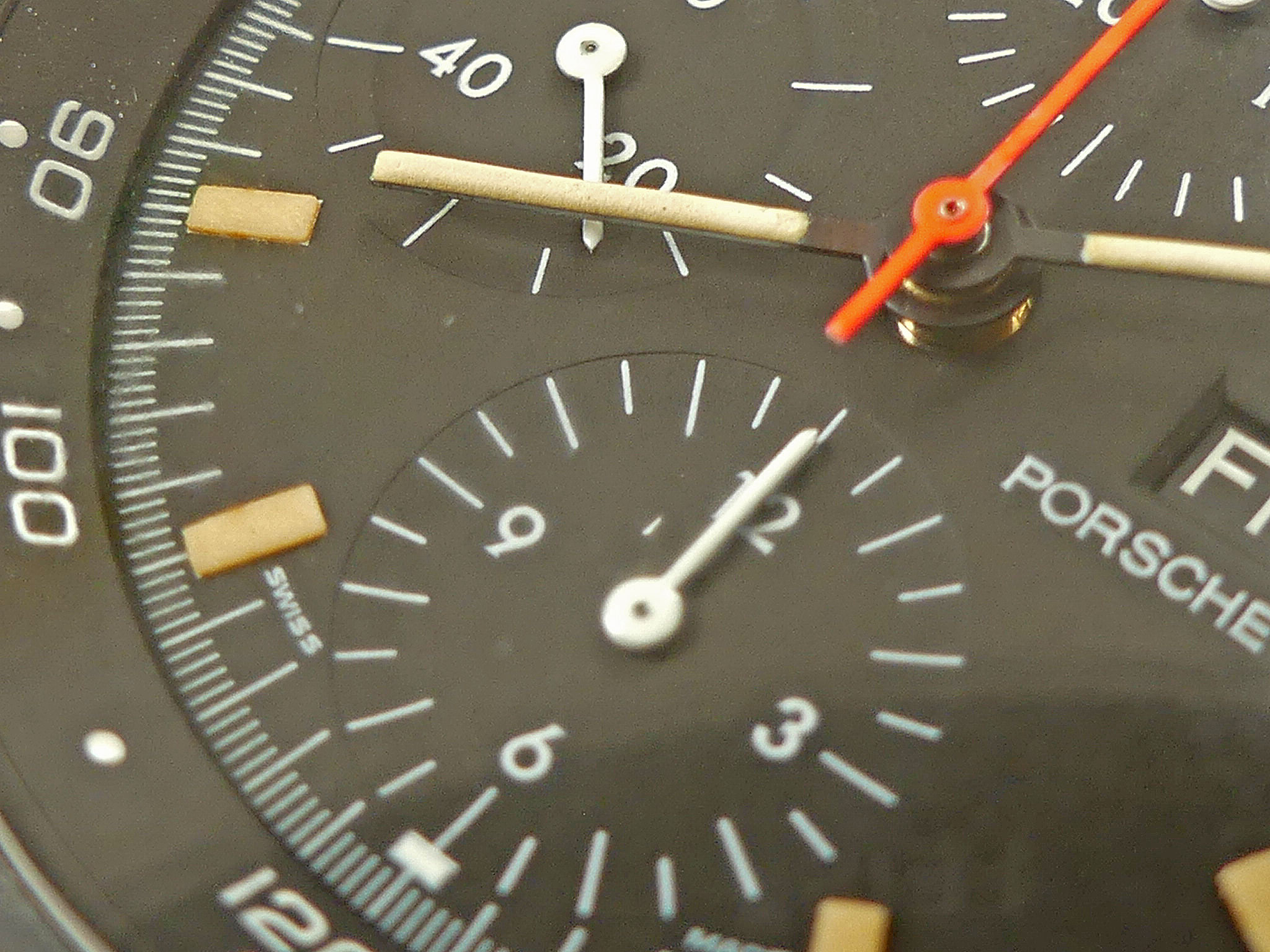 Orfina Porsche Design Vintage "TOP GUN" Chronograph Ref. 7750 – Bild 6