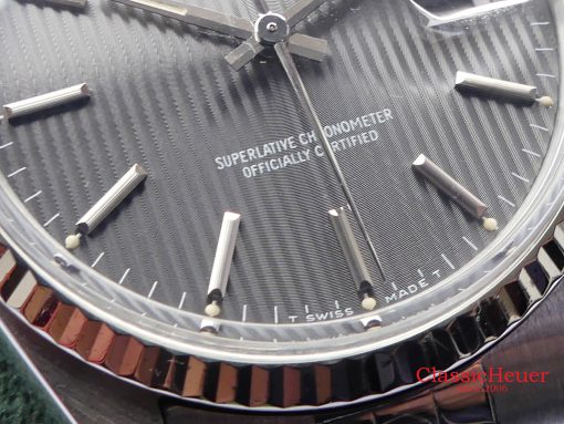 Rolex Datejust Ref. 16014 "Tapestry dial" Vintage 1987 - Image 11
