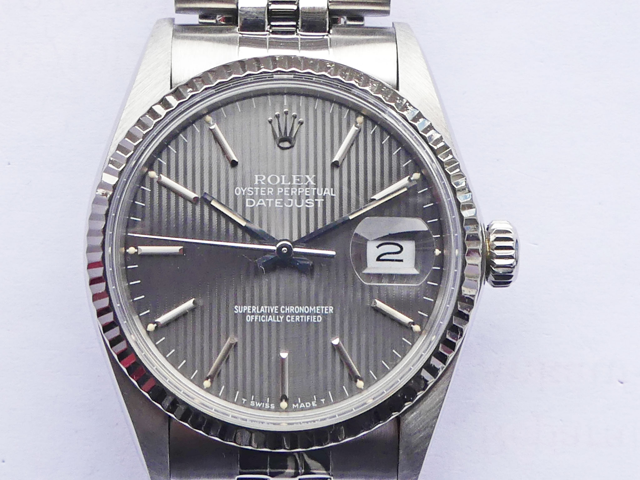 Rolex Datejust Ref. 16014 Tapestry dial Vintage 1987 ClassicHeuer