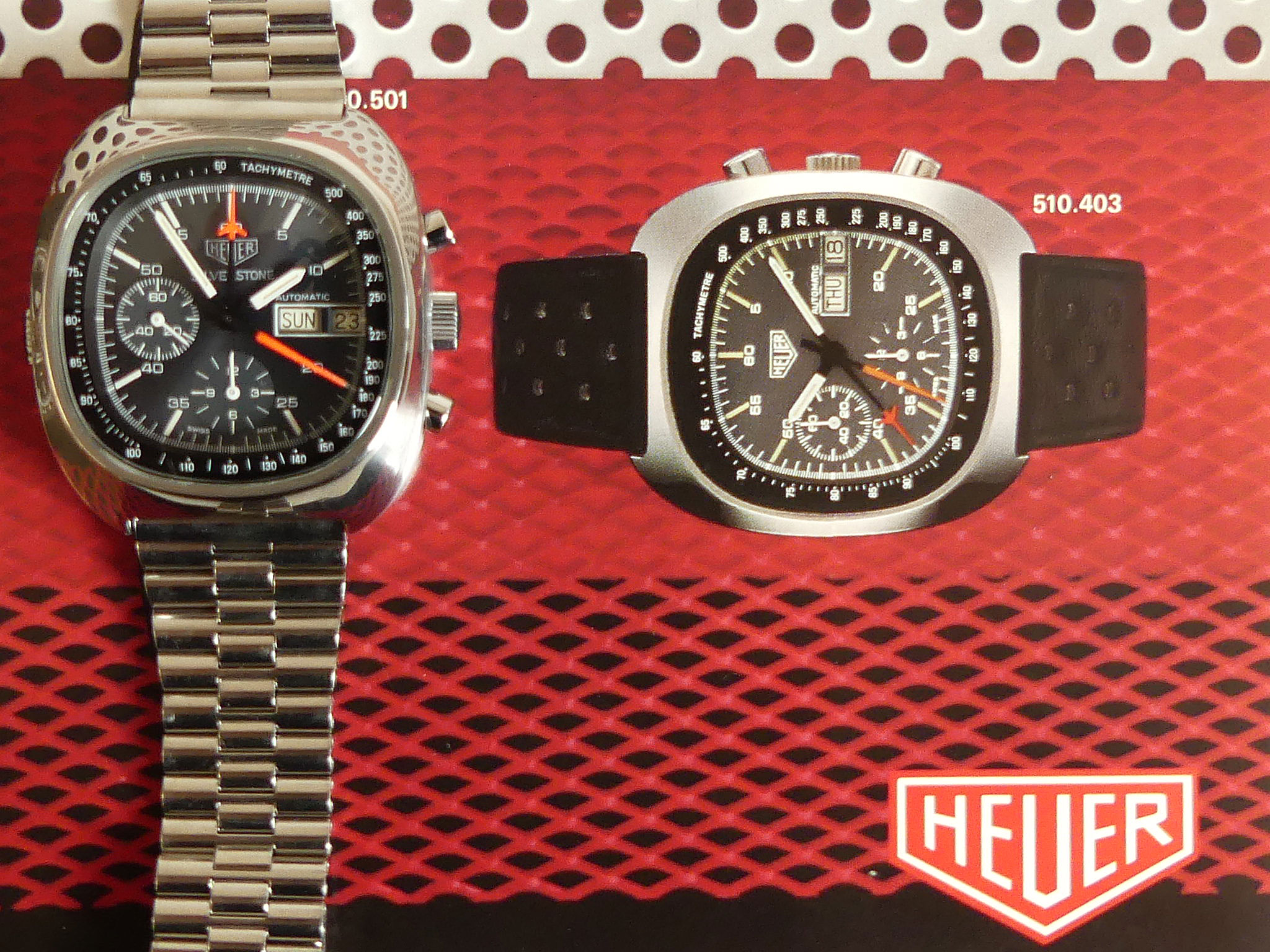 Heuer Silverstone Vintage Ref. 510.403 - Image 2