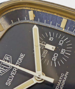 Alternative view of Heuer Silverstone "Clay Regazzoni" Vintage Blue Dial