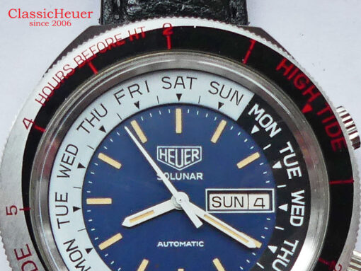 Heuer Solunar Ref. 279.603 "Gezeitenuhr" – Bild 3