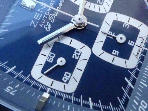 Vintage Zenith "TV" El Primero Ref. 01-200-415 Chronograph – Bild 4