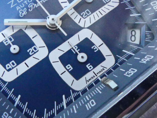 Vintage Zenith "TV" El Primero Ref. 01-200-415 Chronograph – Bild 6